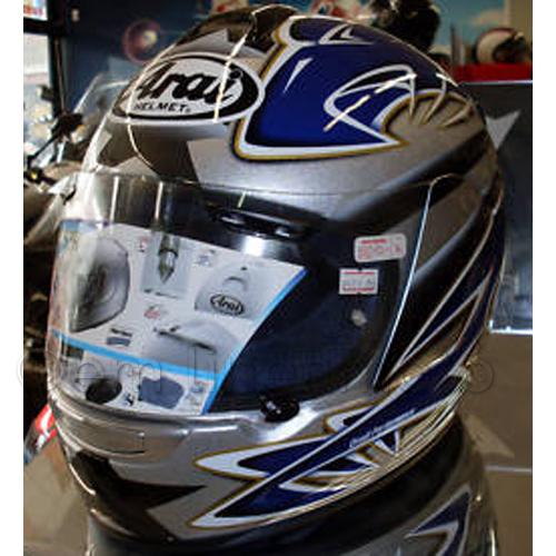 _ helmet arai chaser eagle blue size l stock