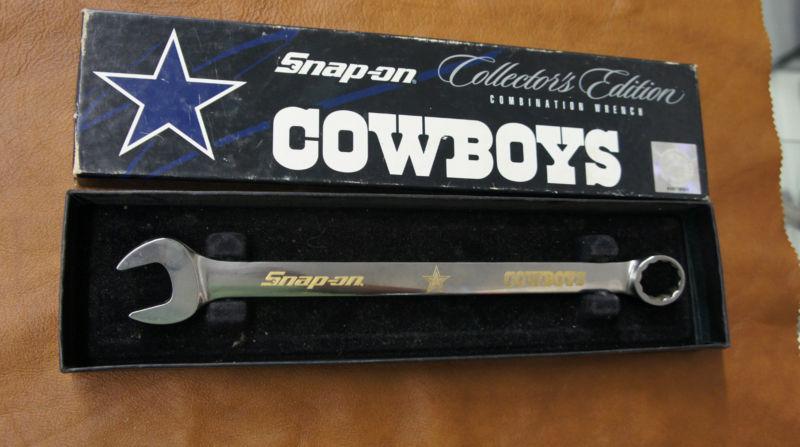 Snap on cowboys collector's edition combination wrench rare!!! new other nfl