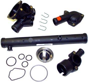 New vw vr6 corrado gti jetta glx mk3 complete thermostat housing water pipe kit