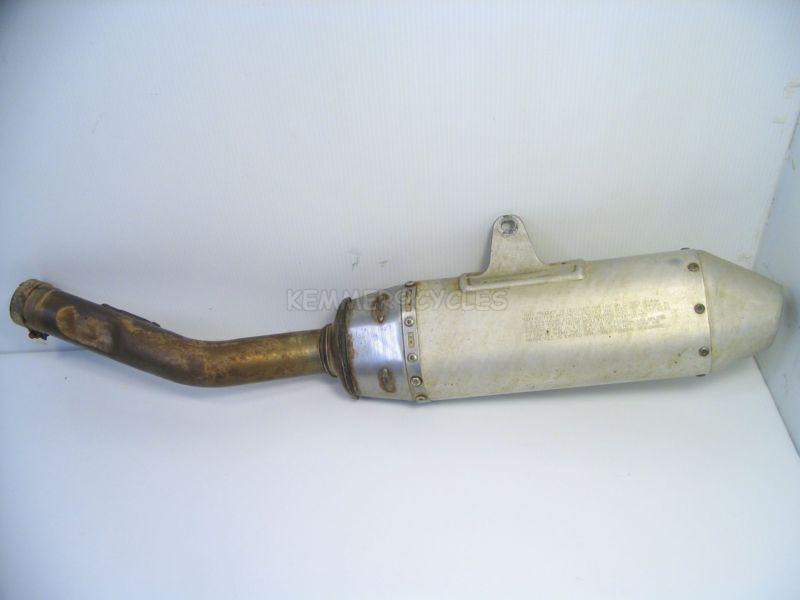 2006 honda crf450 crf 450 exhaust muffler pipe silencer