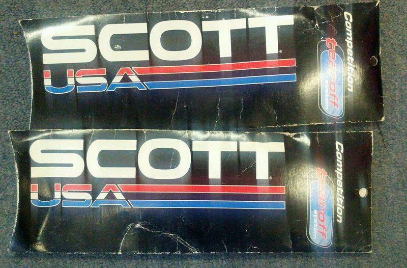 2 new packs of scott competition racing tear off goggles-19 total pairs