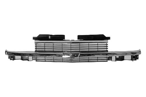 Replace gm1200397 - 1998 chevy s-10 grille brand new car grill oe style