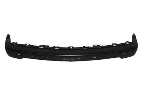 Replace gm1002379 - chevy blazer front bumper face bar w impact strip holes