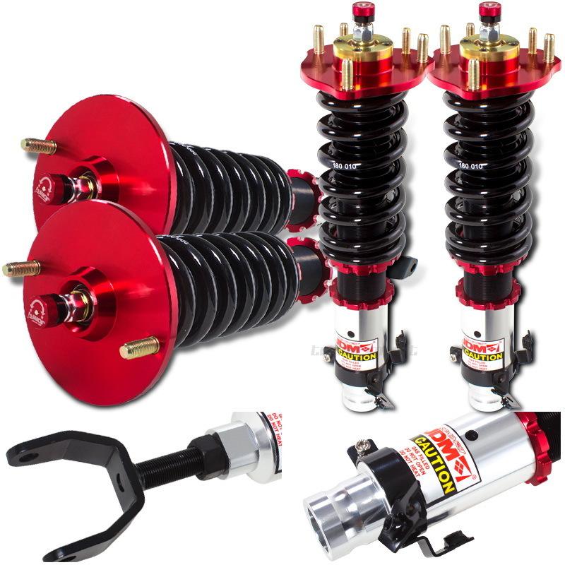 Honda prelude 32 way adjustable damper syster camber pillowball coilover racing