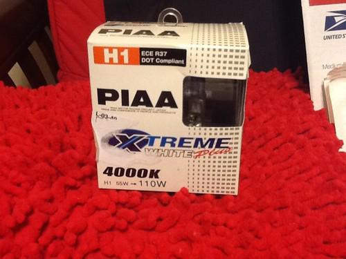 Piaa h1, 4000k extreme white plus 