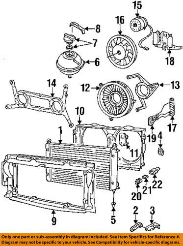 Volkswagen oem 357972742c radiator-seal