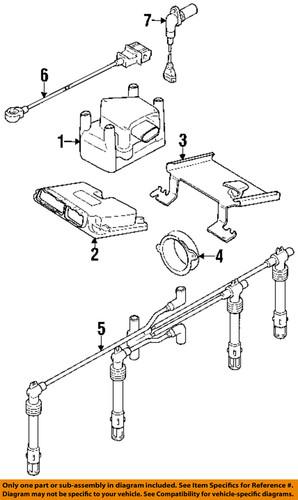 Volkswagen oem 032905106e ignition coil