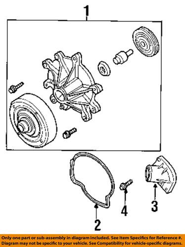 Mopar oem 6505502aa water pump-thermostat housing bolt