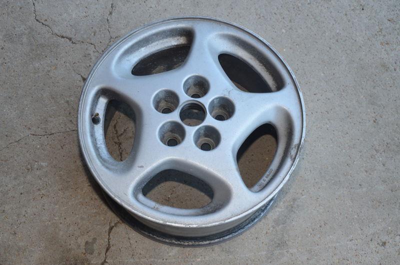 1992 300zx n/a 5 speed 2+0 passenger side right wheel rim ( one )