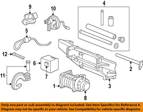 Dodge oem 120123 front suspension-upper ball joint pin