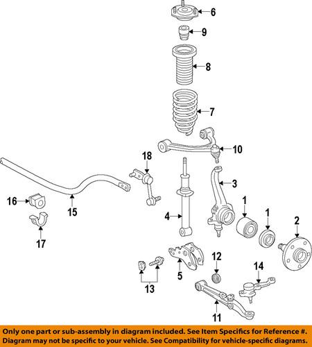 Lexus oem 4867024020 control arm/suspension control arm