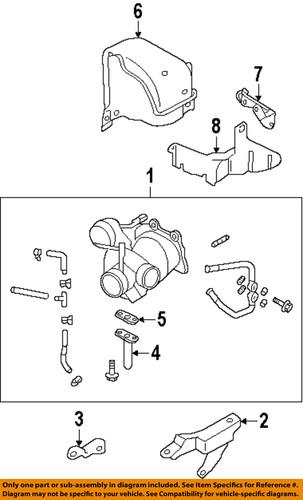 Subaru oem 15196aa070 turbocharger oil line gasket/turbocharger gasket