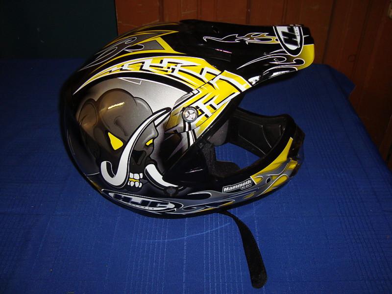 Hjc helmet youth medium clean mammoth cl-x5y free shipping