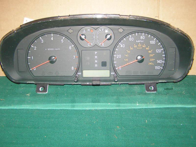 2002 hyundai sonata speedometer cluster   28k  2.7l  6 cyl