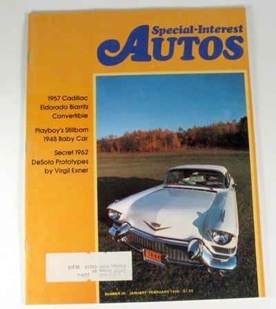 Sia 1948 playboy 1957 cadillac eldorado biarritz 1941 hupp skylark