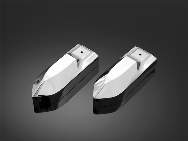 Chrome rear axle frame covers (pair) for yamaha v-star 950