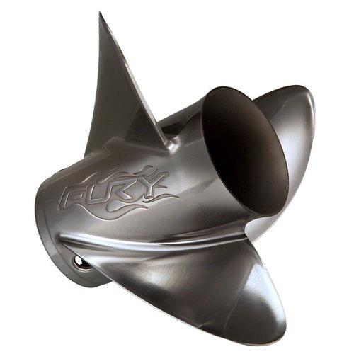 Mercury fury 3 blade ss propeller prop 14 x 24 pitch rh