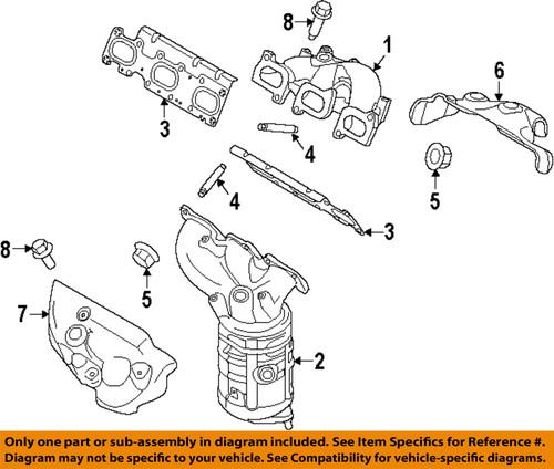 Ford oem at4z-9448-a exhaust manifold gaskets/exhaust manifold gasket