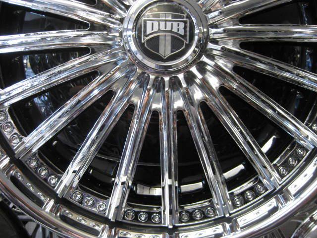 24" dub roulette spinners 275/25/24 295/35/24 donk floaters dub 28 26 forgiato