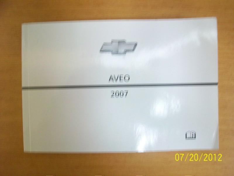 2007 chevy aveo owners manual 