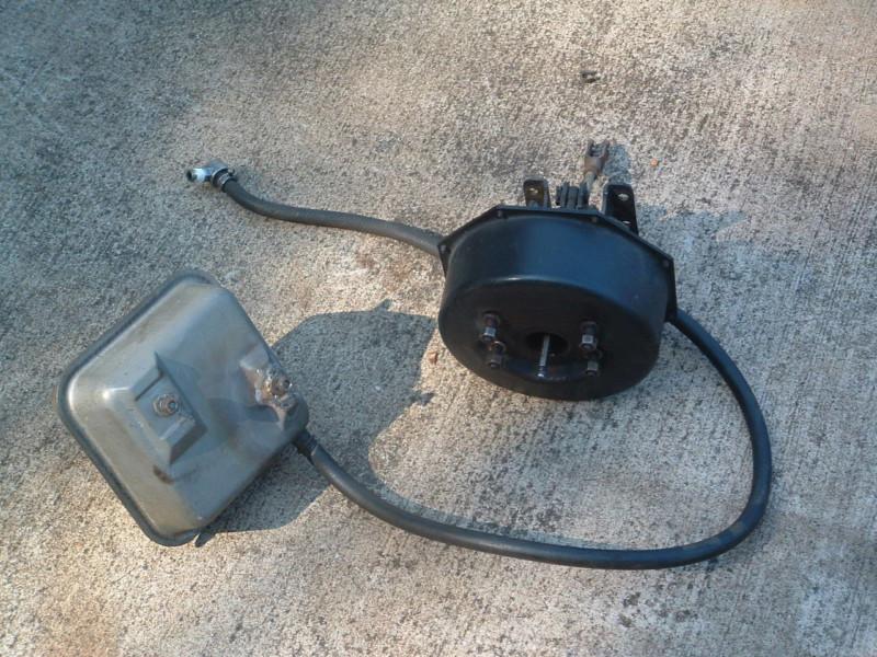 1959 1960 chevrolet power brake booster system (complete)