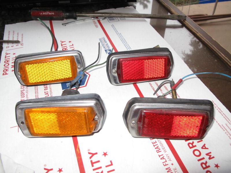 73-78 240 260 280 z datsun 240z 260z 280z oem marker light set 