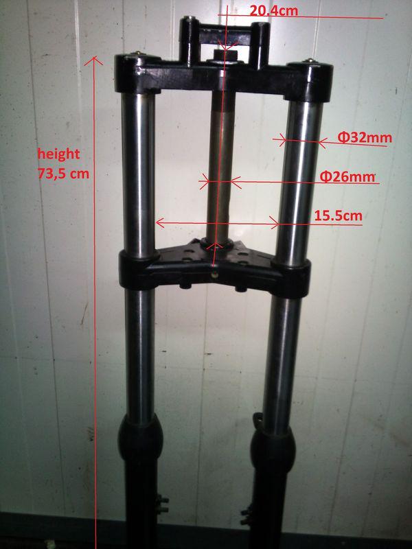 Testi front fork gitane garelli puch swm motobecane tgm aspes motron peugeot ebr