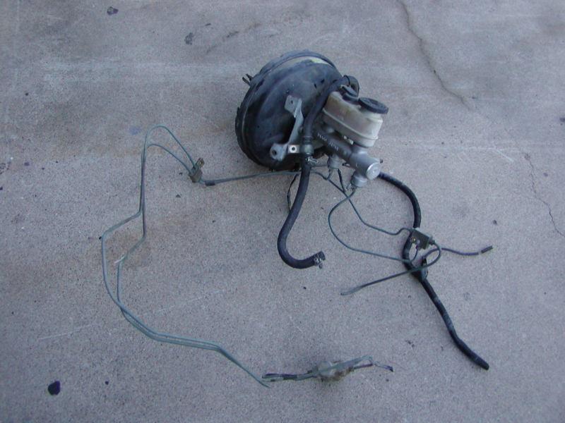 82 83 datsun 280zx turbo n/a brake booster with master cylinder proportion valve