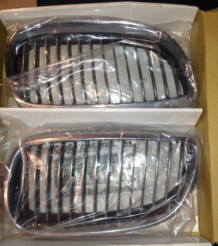 2009 oem bmw e92 coupe grille set 328i chrome silver