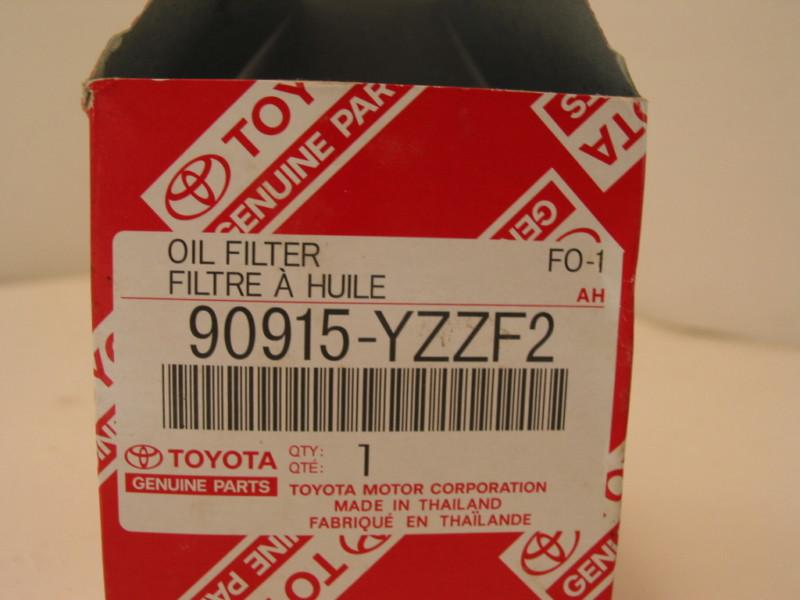 Factory genuine oem toyota oil filter ~new in box~ 90915-yzzf2