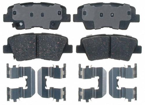 Acdelco durastop 17d1313ch brake pad or shoe, rear-ceramic brake pad