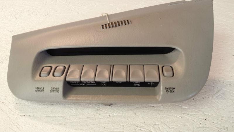 1996 lincoln mark viii sport information display center (fits 93-96)