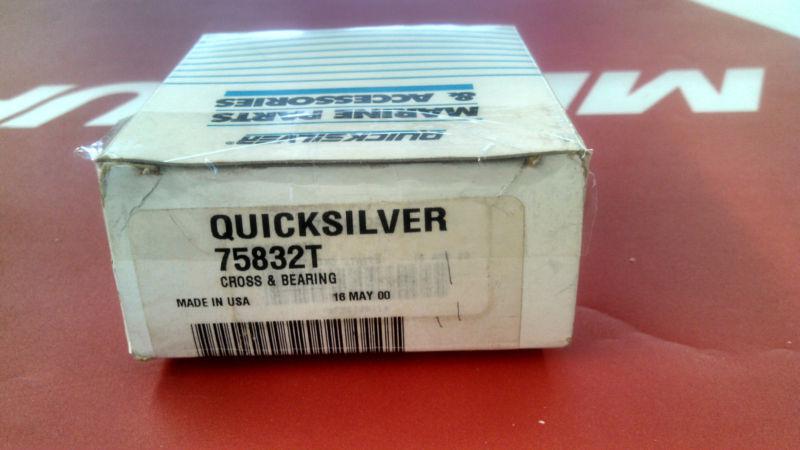 Mercury quicksilver cross and bearing oem 75832t new in box