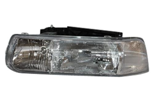 Tyc 20-5500-00 - 1999 chevy silverado left replacement headlight assembly