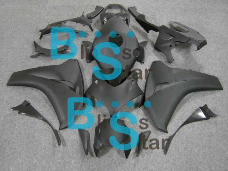 Injection fairing matt black bodywork w2 fit cbr1000rr 2008-2011 2009 2010 e23