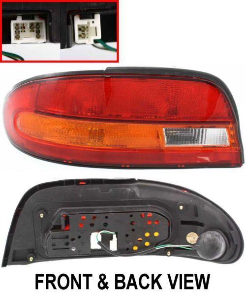 Tail light brake lamp rear assembly driver's left side lh