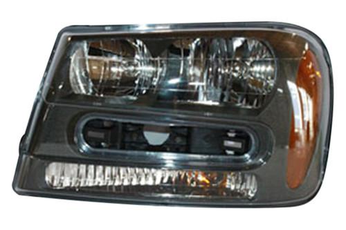 Tyc 20-6288-00-1 2002 chevy trailblazer left replacement headlight assembly