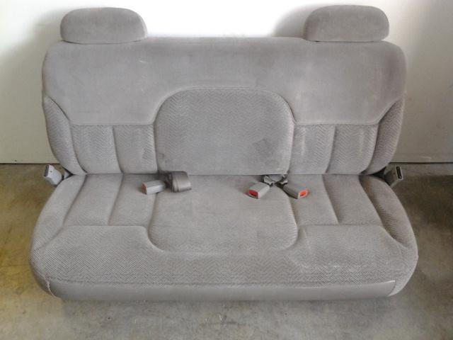 Oem factory chevy suburban 3rd third  row cloth grey seat 