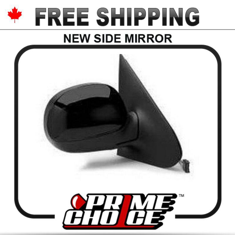 New electric power black passenger side view mirror ford expedition right door