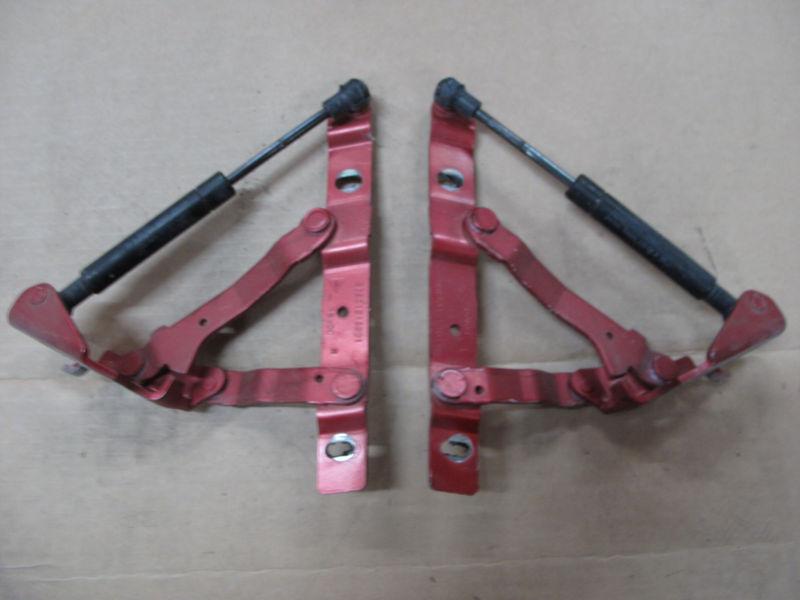 Porsche 986 boxster rear hood trunk hinges engine deck lid factory genuine 97-04