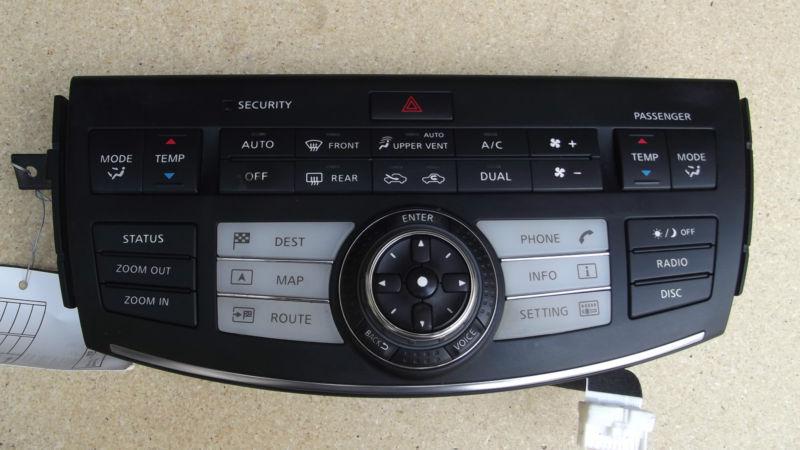 2006 infiniti m35- ac heat air temp control  oem