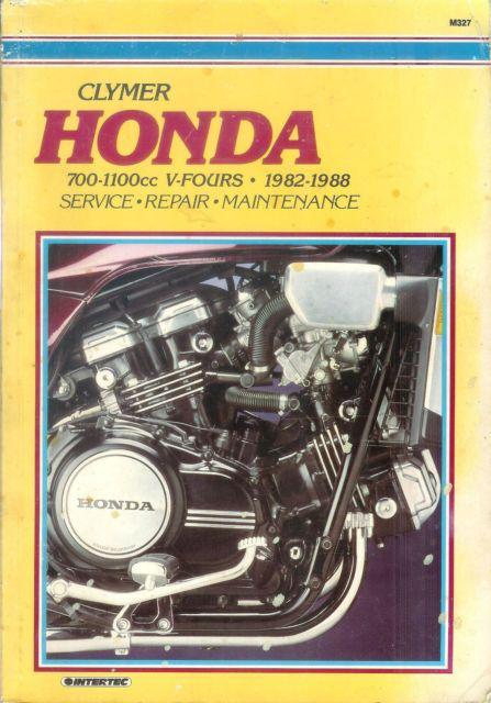 Clymer honda 700-100cc*v-fours*1985-4*service*repair*maintenance