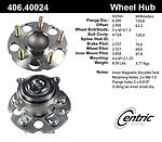 Centric parts 406.40024e rear hub assembly