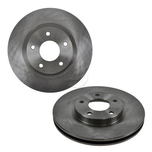 Nissan sentra se-r rogue 2 front brake rotors discs left & right pair set new