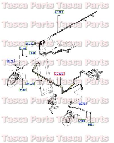 Brand new oem front brake line 2000-2004 lincoln ls 2002-2005 ford thunderbird