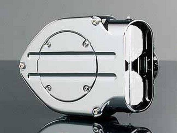 Kuryakyn blood groove hypercharger chrome harley-davidson flhr 2008-2012