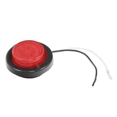 Summit racing 890424 trailer light marker round 2.00" diameter led red each