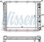 Nissens north america 65520a radiator