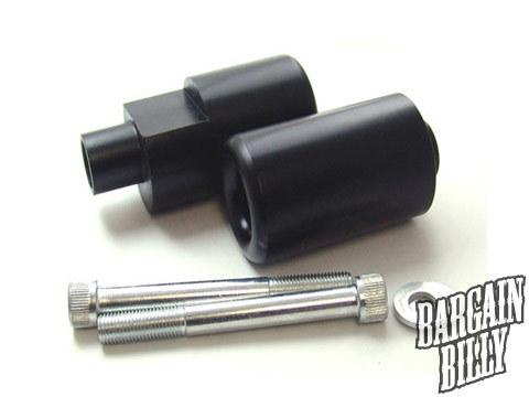 Suzuki gsxr 1000 no cut black frame sliders (2005-2006)