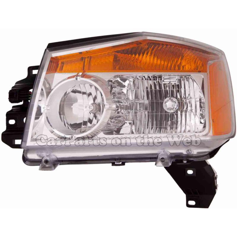 New 2008-2012 nissan titan headlight lamp assembly driver side left ni2502168